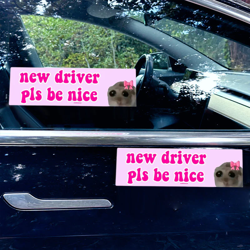 Nice Driver Car Sticker - Image 9