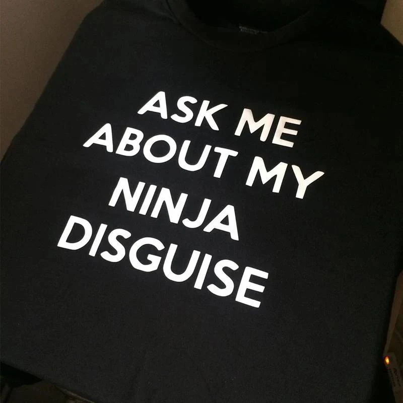 Ninja Disguise T-shirt - Image 5