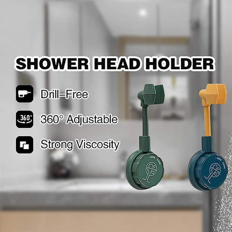 No-Punching Shower Head Bracket - Image 7