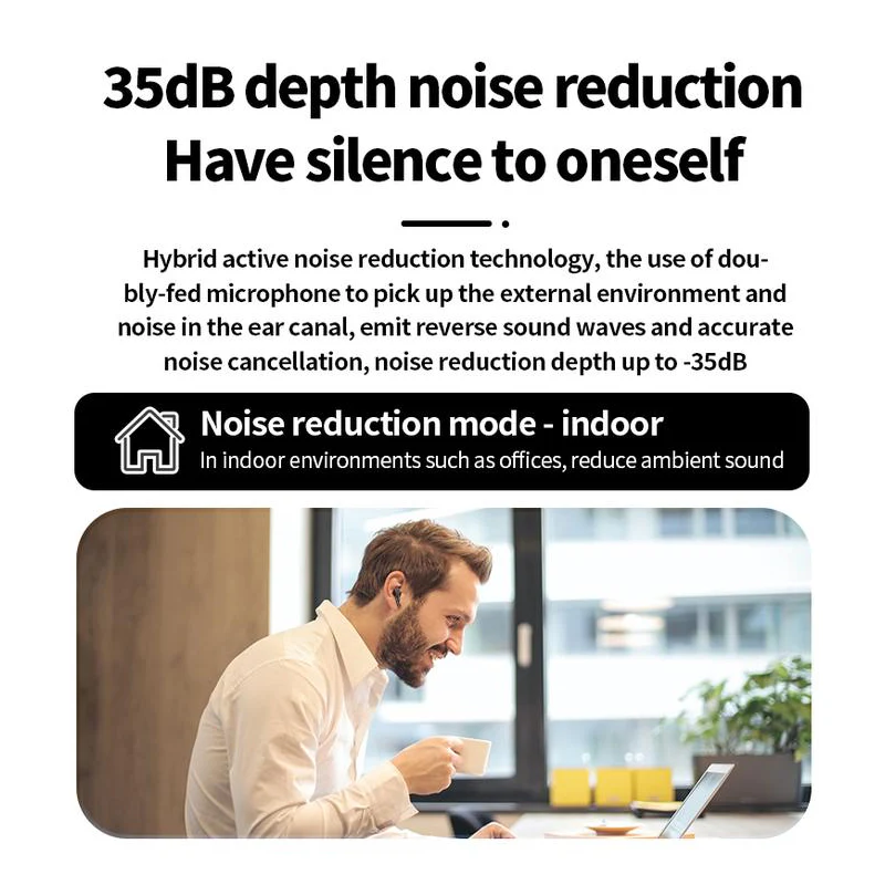 Noise Cancelling Bluetooth Earbuds - Image 15