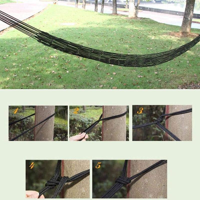 Nylon Rope Hammock Swing - Image 3