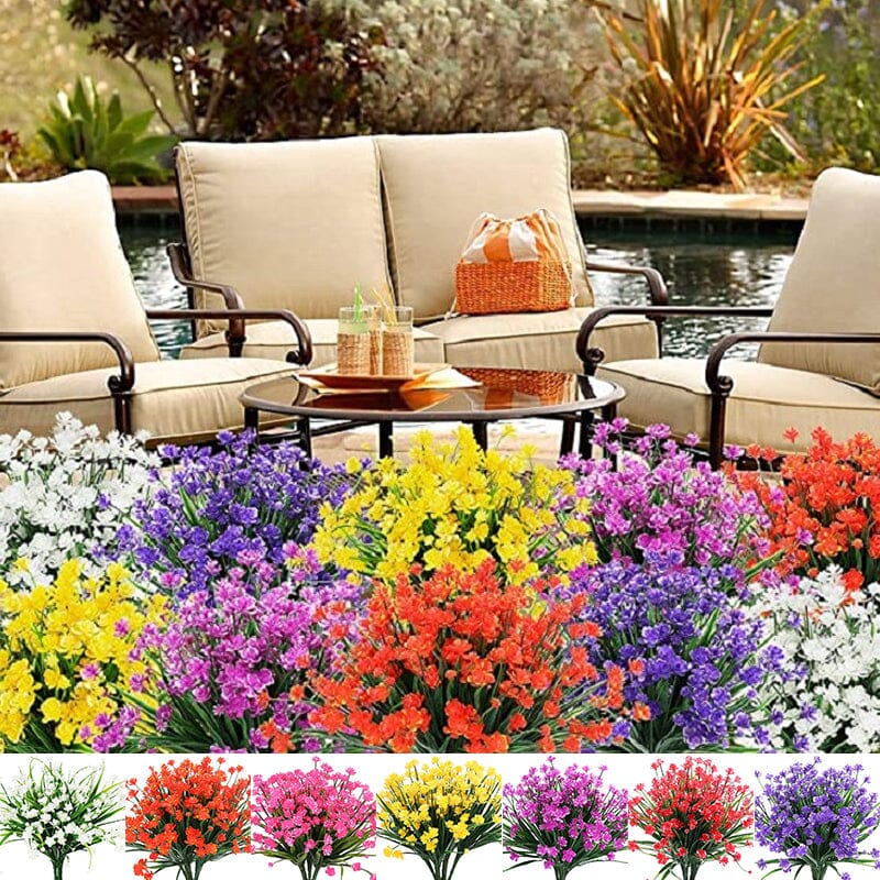 Outdoor Artificial Flowers(2 bundles) - Image 13