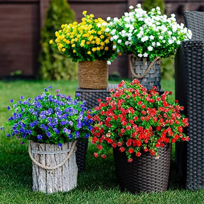 Outdoor Artificial Flowers(2 bundles) - Image 2
