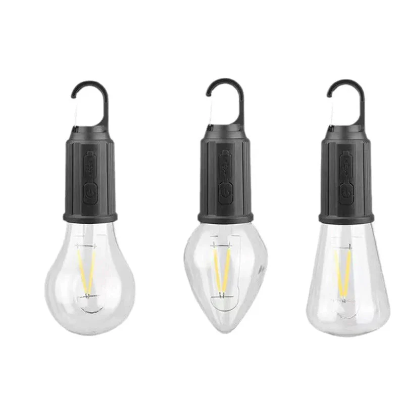 Outdoor Camping Hanging Type-C Charging Retro Bulb Light - Image 13
