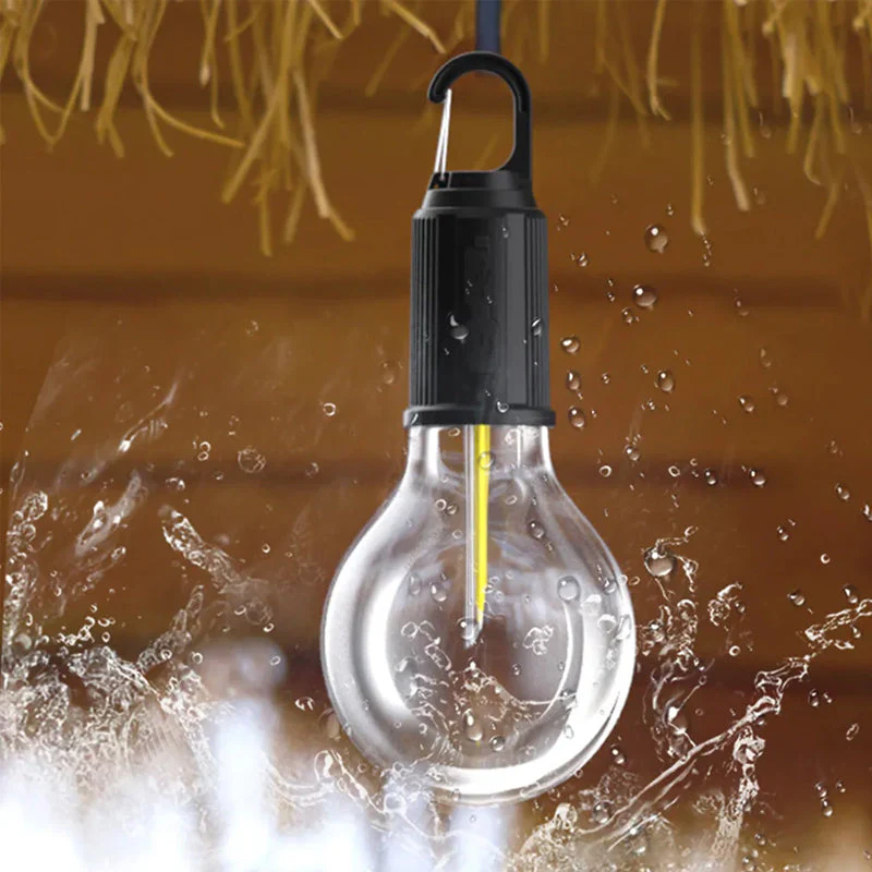 Outdoor Camping Hanging Type-C Charging Retro Bulb Light - Image 4