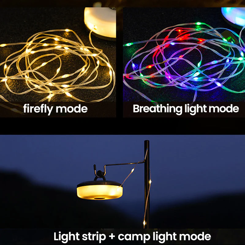 Outdoor Waterproof Portable Stowable String Light - Image 3