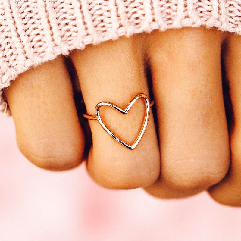 Oversized Heart Ring - Image 3