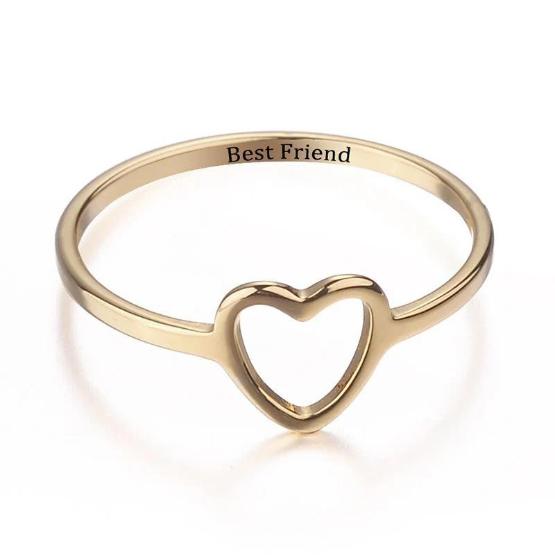 Oversized Heart Ring - Image 7