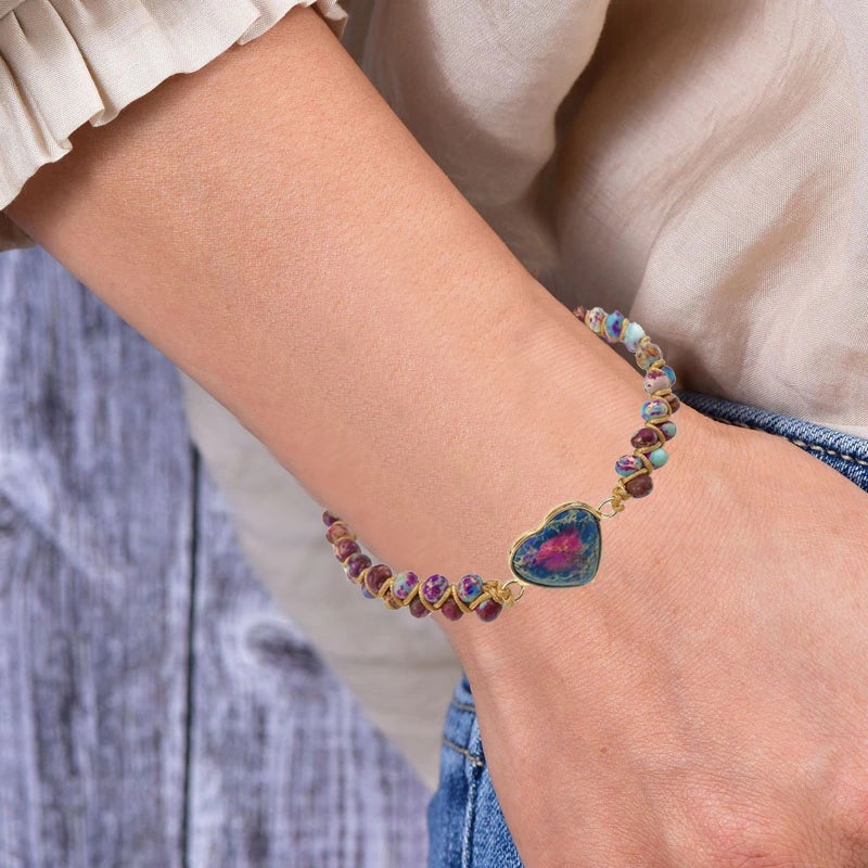 Passionate Heart Jasper Bracelet - Image 3
