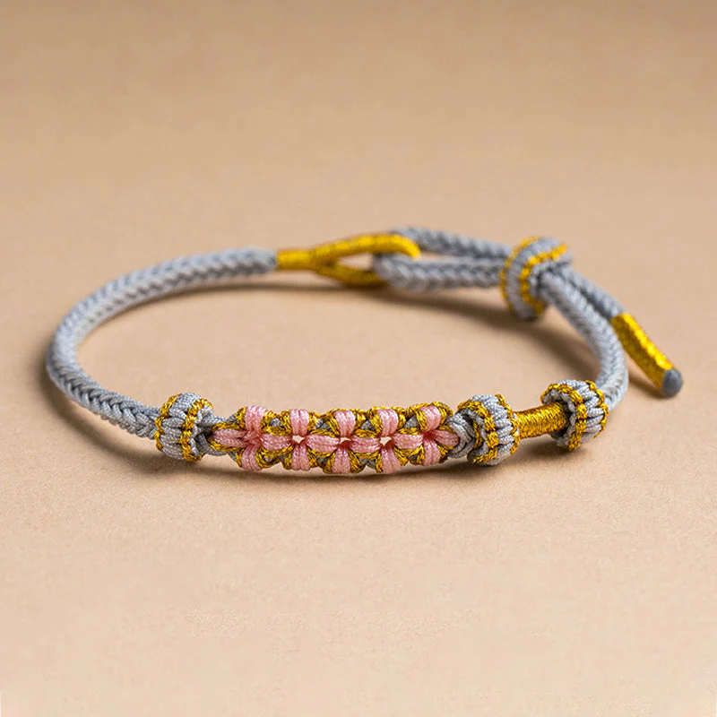 Peach Blossom Knot Bracelet - Image 11