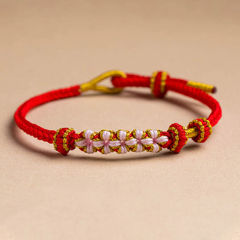 Peach Blossom Knot Bracelet - Image 13