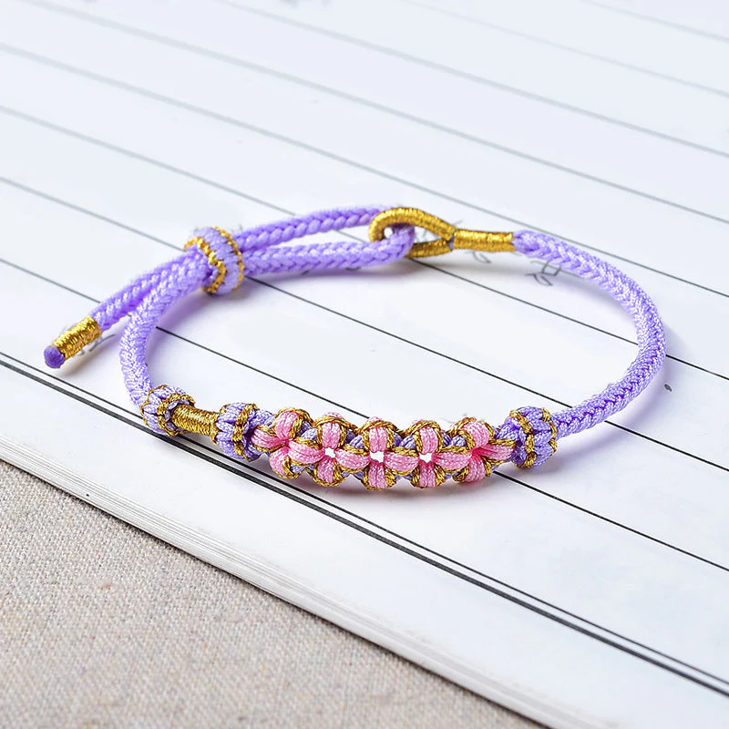 Peach Blossom Knot Bracelet - Image 15