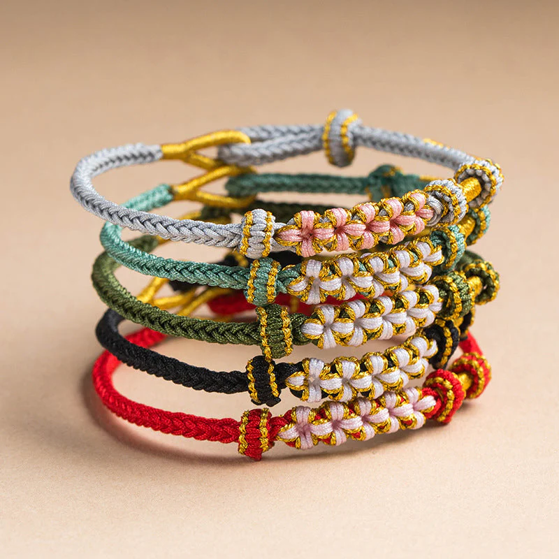 Peach Blossom Knot Bracelet - Image 2