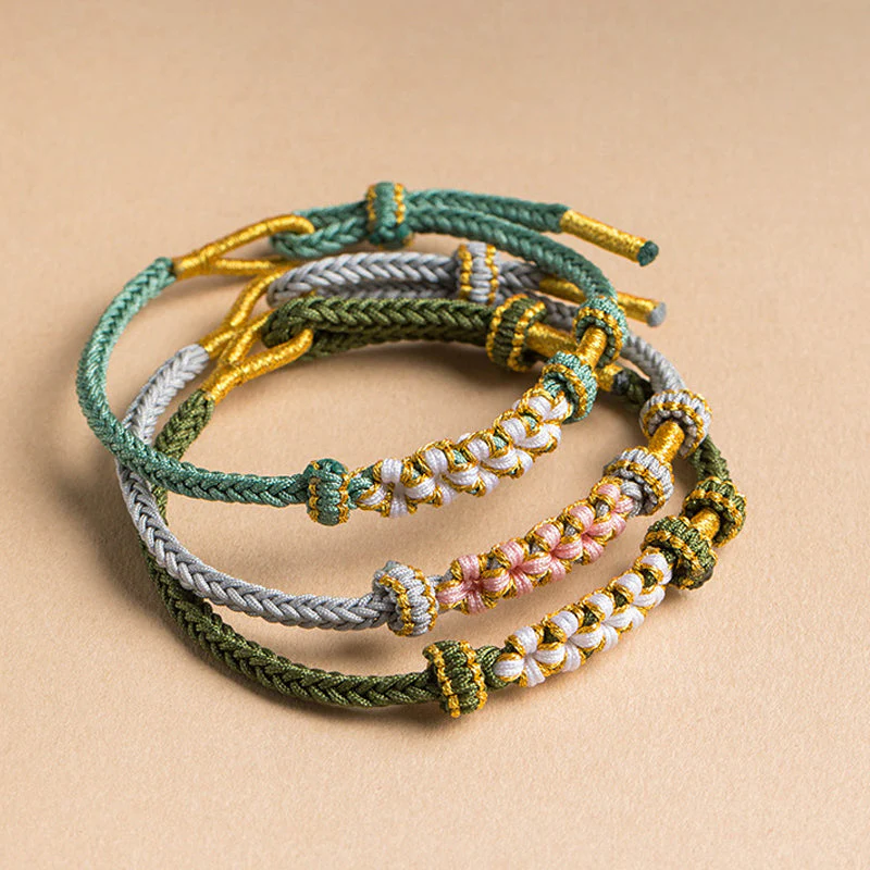 Peach Blossom Knot Bracelet - Image 7