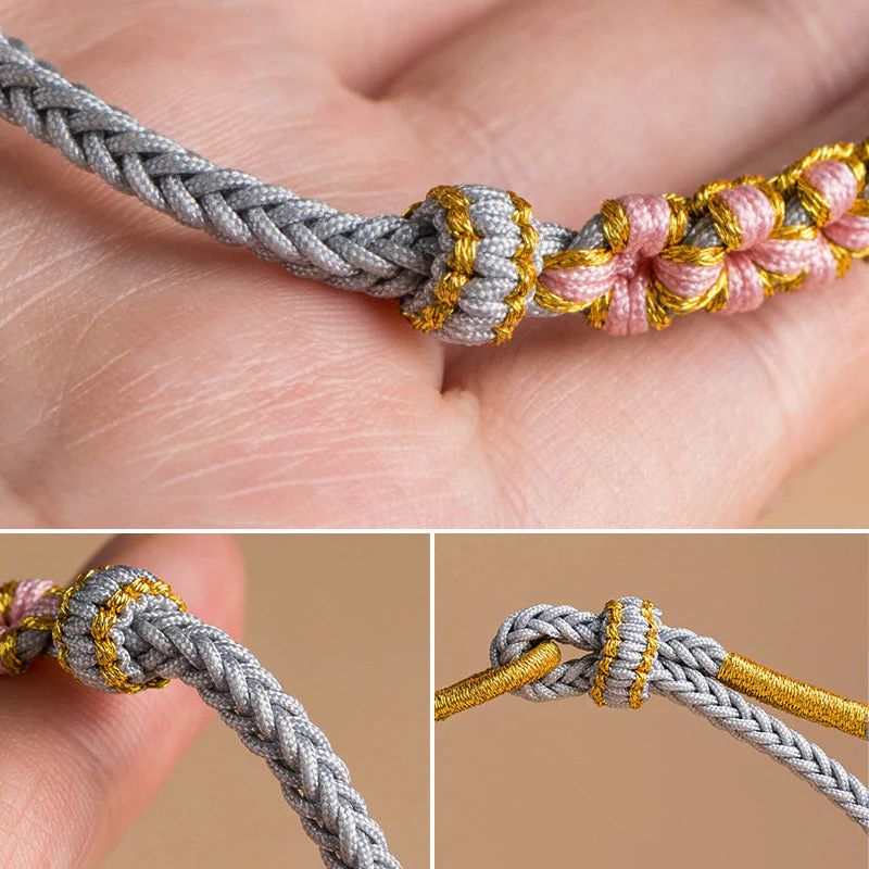 Peach Blossom Knot Bracelet - Image 9