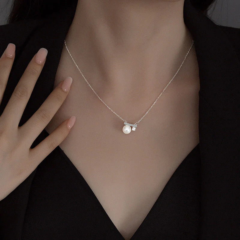 Pearl Pendant Necklace - Image 5