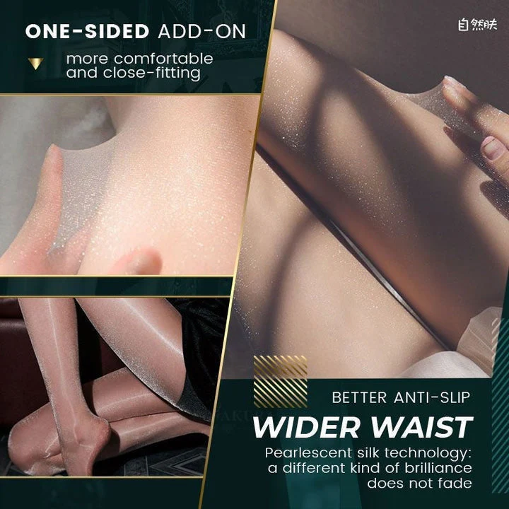 Pearlescent Silk Stockings - Image 3