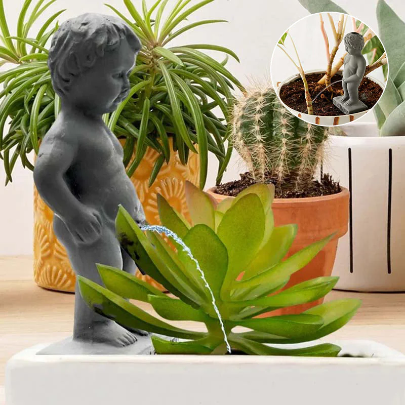 Peeing Boy Self Watering Stake - Image 4