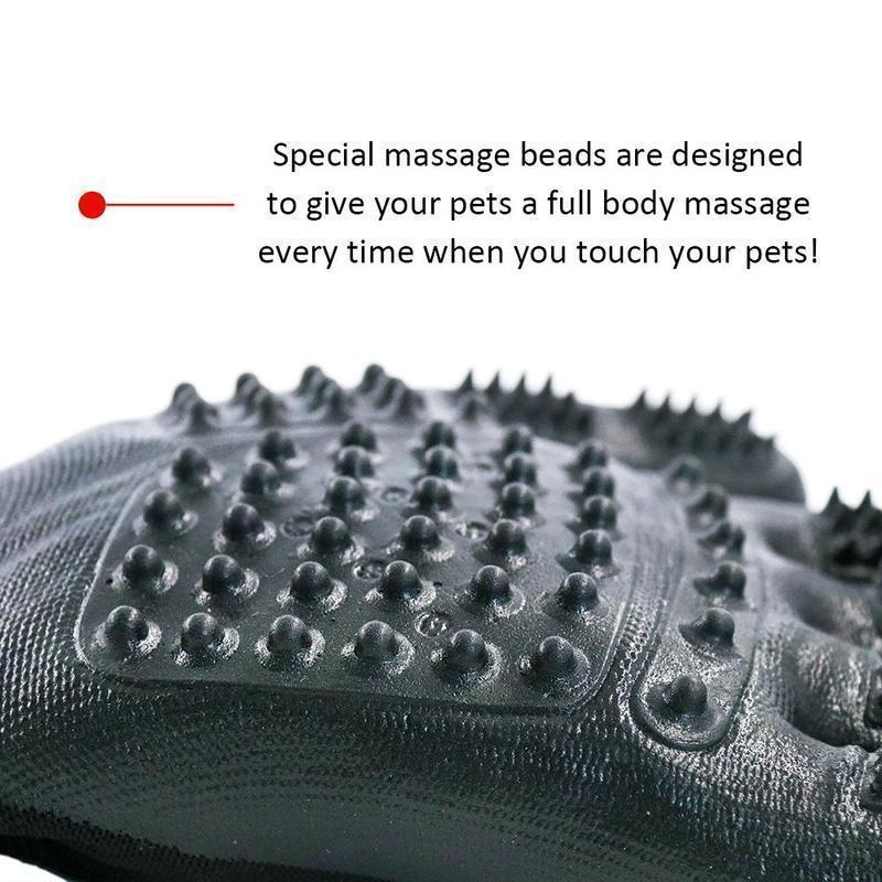 Pet Grooming Gloves, For Cats, Dogs & Horses - Image 4