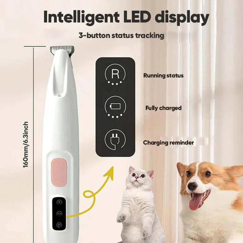 Pet Hair Trimmer With Led Light - Image 25