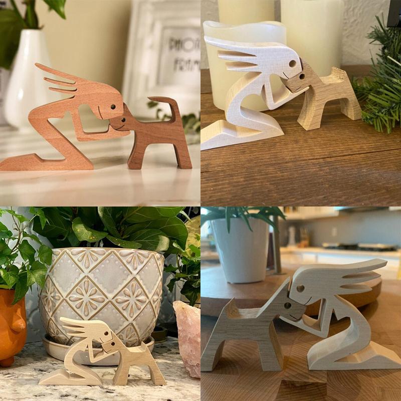 Pet Lover - Wood Sculpture Table Ornaments - Image 11