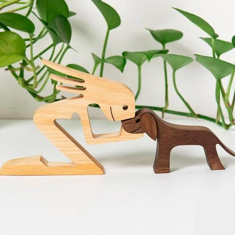 Pet Lover - Wood Sculpture Table Ornaments - Image 15