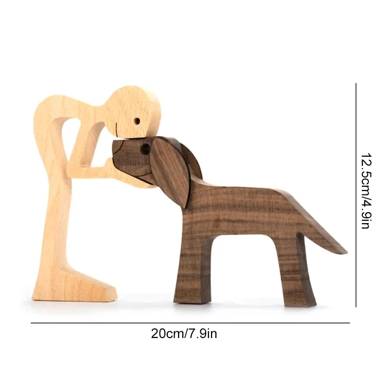 Pet Lover - Wood Sculpture Table Ornaments - Image 2