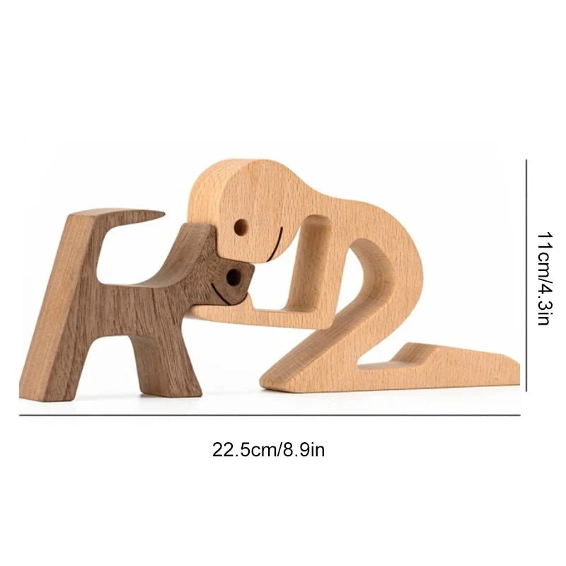 Pet Lover - Wood Sculpture Table Ornaments - Image 6