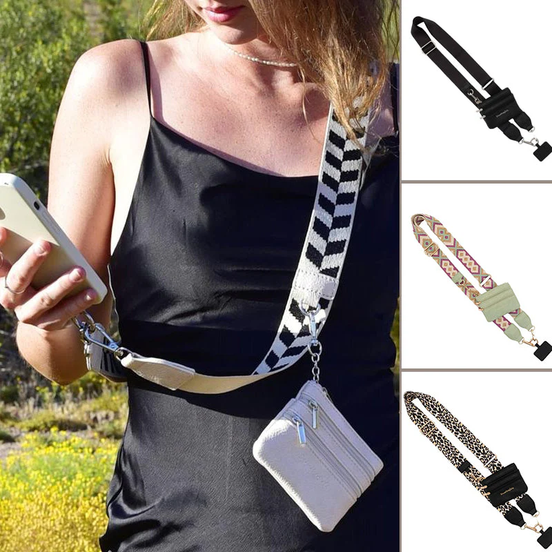 Phone Strap with Zippered Pouch - Image 11