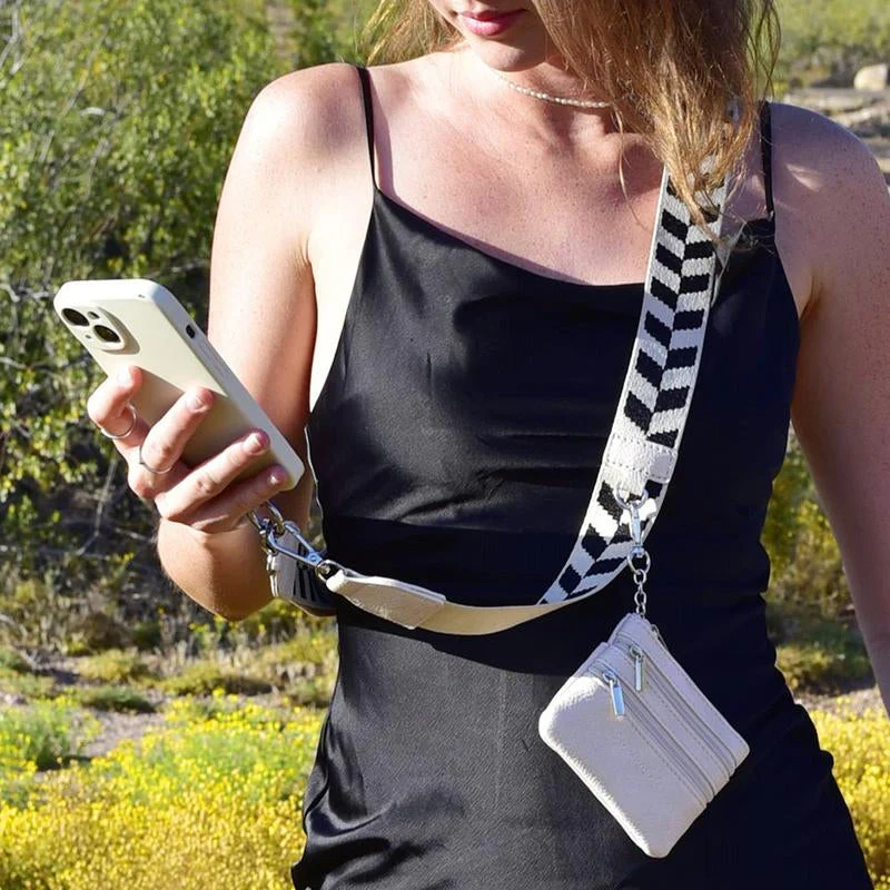 Phone Strap with Zippered Pouch - Image 4