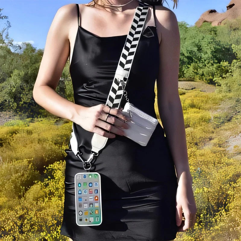 Phone Strap with Zippered Pouch - Image 7
