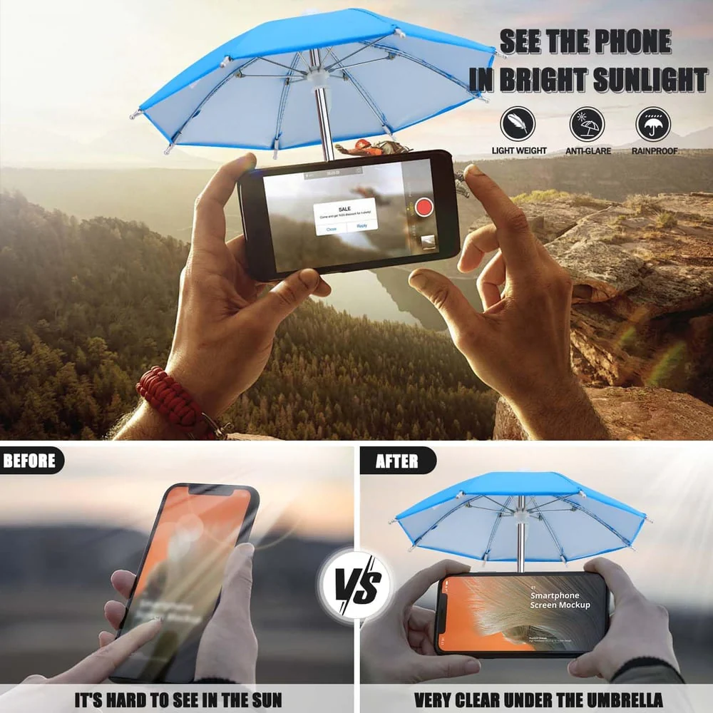 Phone Umbrella Suction Cup Stand for Sun - Image 4