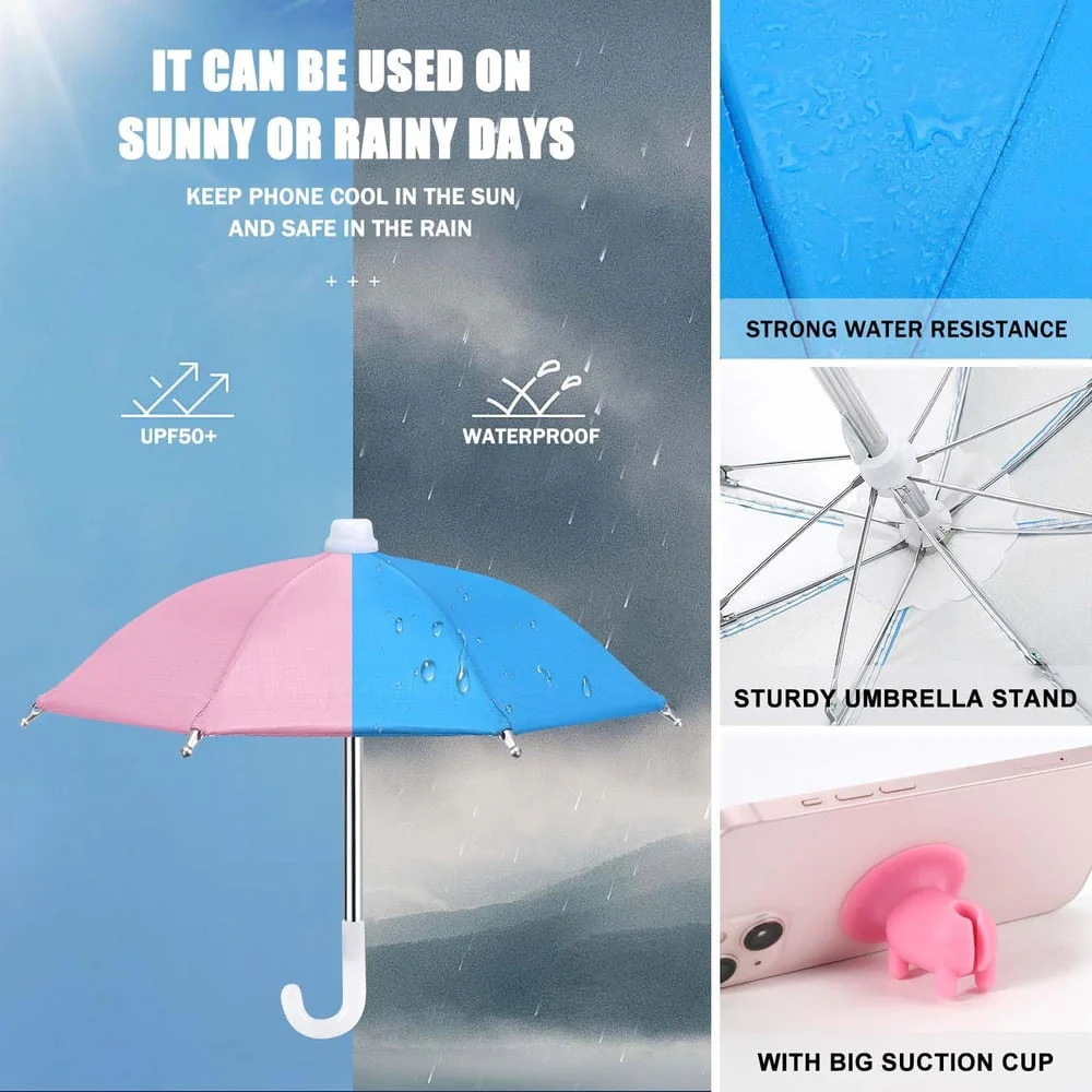 Phone Umbrella Suction Cup Stand for Sun - Image 8