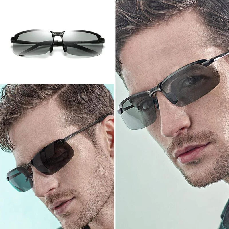 Photochromic Sunglasses with Anti-glare Polarized Lens - Image 2