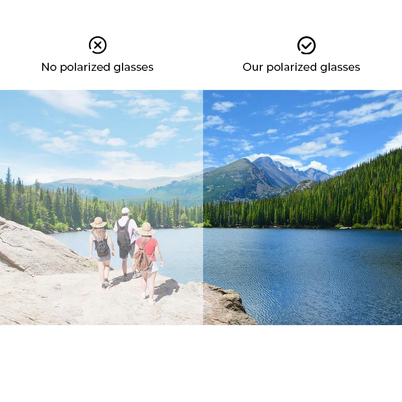 Photochromic Sunglasses with Anti-glare Polarized Lens - Image 8
