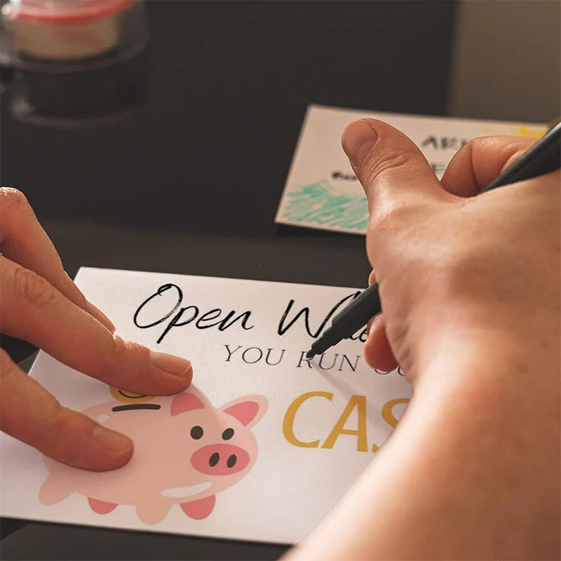 Piggy Envelope Postcard Set - Image 11