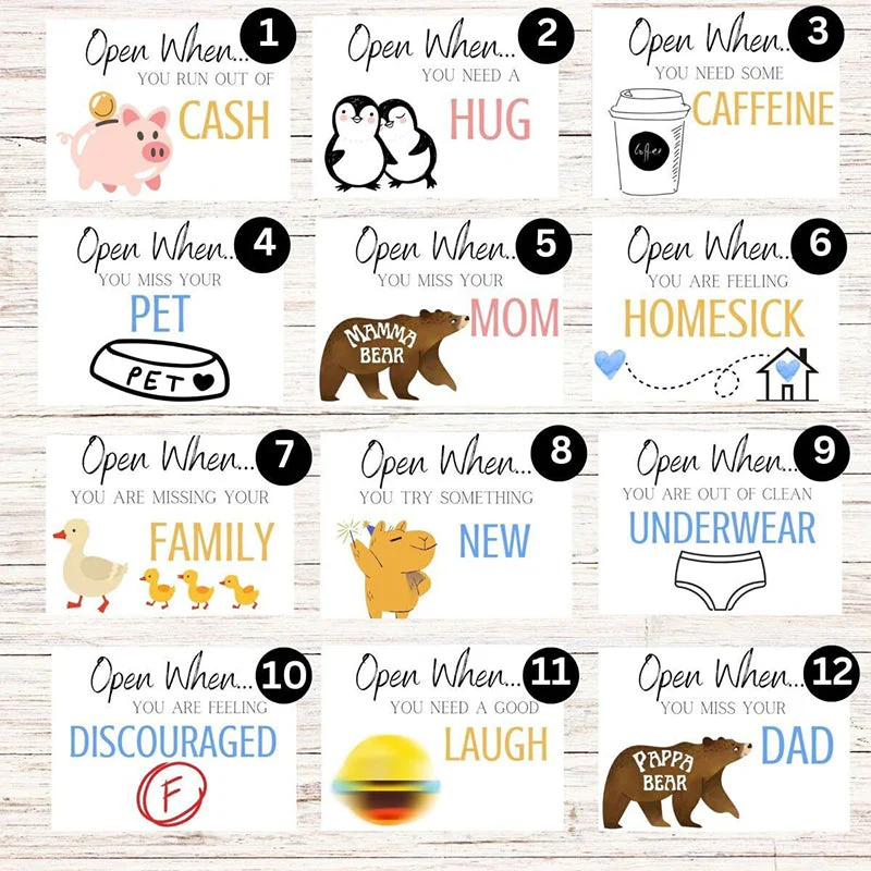 Piggy Envelope Postcard Set - Image 12