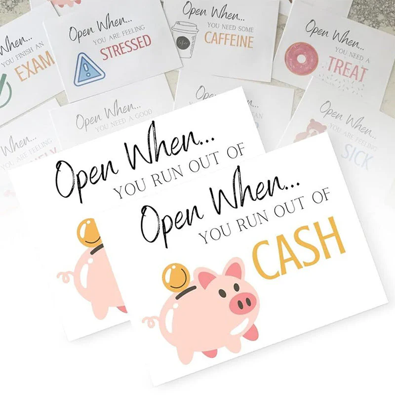 Piggy Envelope Postcard Set - Image 4