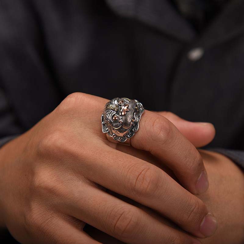Pixiu Vintage Ring - Image 7