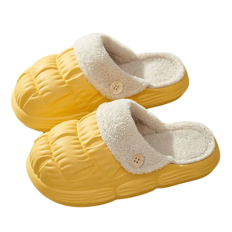 Plush Lining Detachable Plush Slippers - Image 11