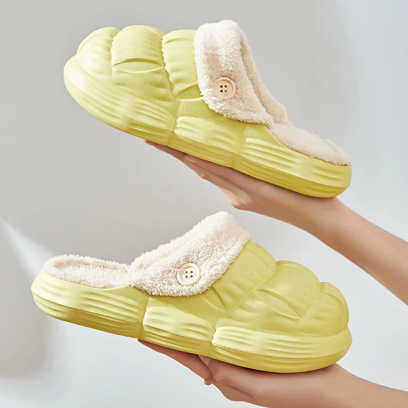 Plush Lining Detachable Plush Slippers - Image 13