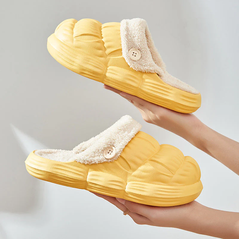 Plush Lining Detachable Plush Slippers - Image 17