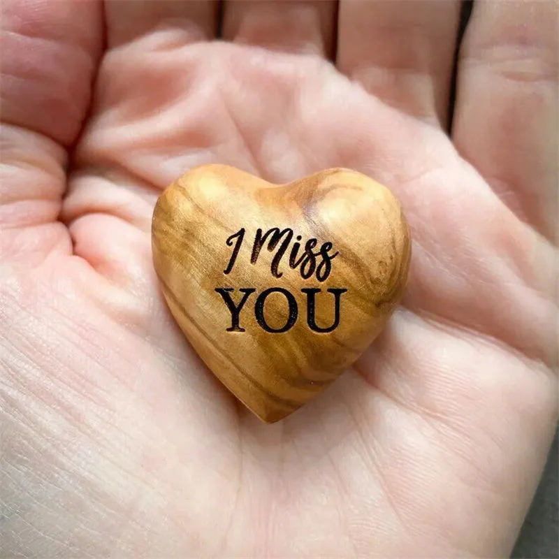 Pocket Hug Wooden Heart Token - Image 5