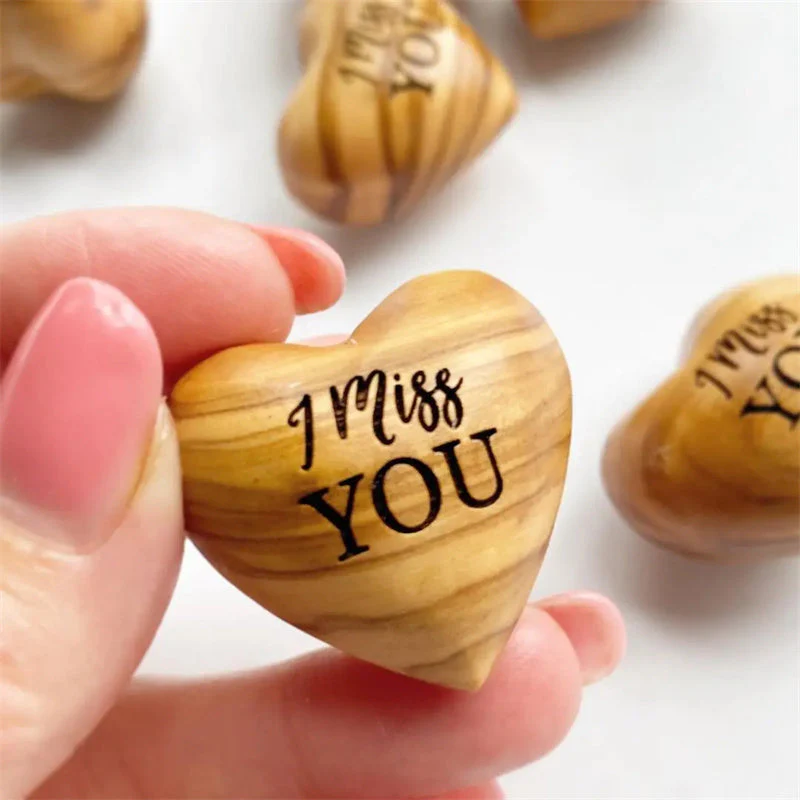 Pocket Hug Wooden Heart Token - Image 7
