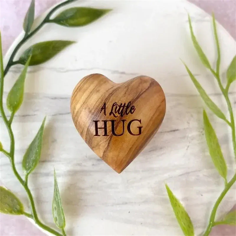 Pocket Hug Wooden Heart Token - Image 8