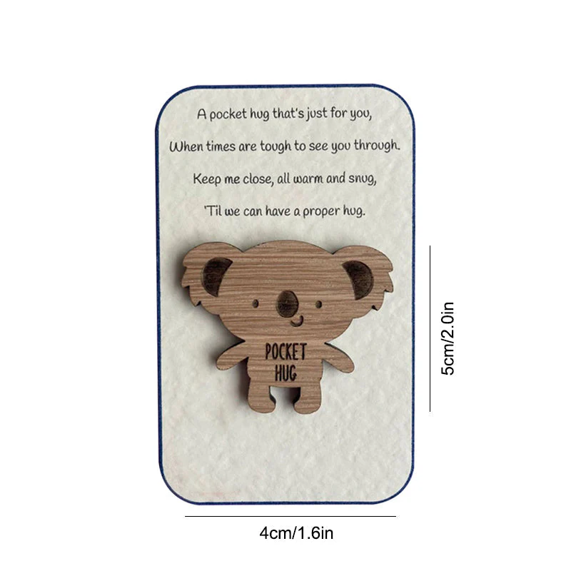 Pocket Hug Wooden Token - Image 12