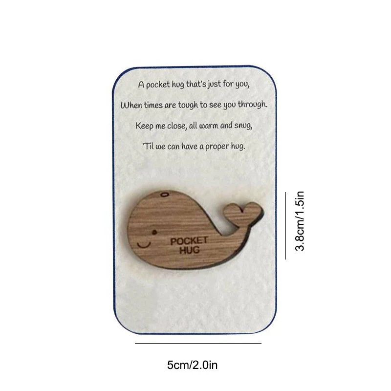 Pocket Hug Wooden Token - Image 13