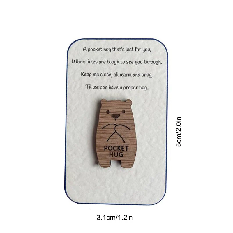 Pocket Hug Wooden Token - Image 14