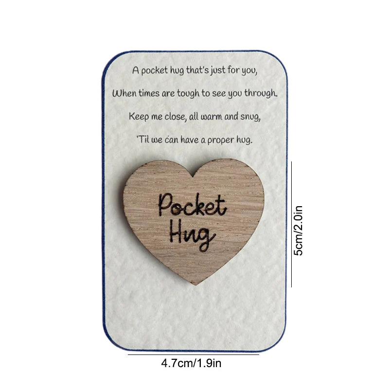 Pocket Hug Wooden Token - Image 16