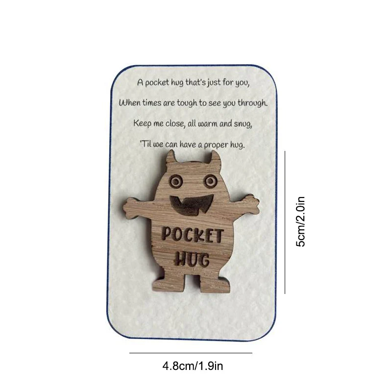 Pocket Hug Wooden Token - Image 19